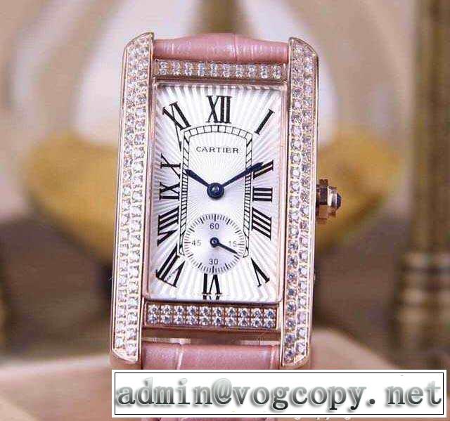 人気が爆発 2015 cartier カルティエ 輸入?クオーツ?ムーブメント ミネラルガラス 女性用腕時計 4色可選 441980
