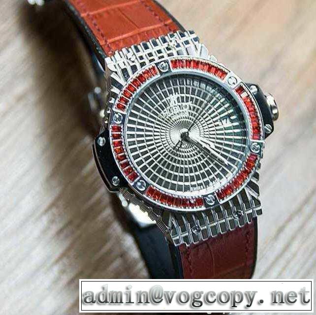 高級感溢れるデザイン 2015 hublot ウブロ スイスムーブメント 女性用腕時計 7色可選
