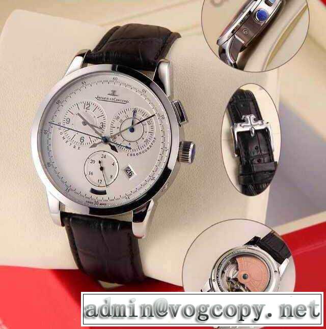 完売品！ 2015 jaeger-lecoultre ジャガールクルト 6針クロノグラフ 日付表示 男性用腕時計 6色可選