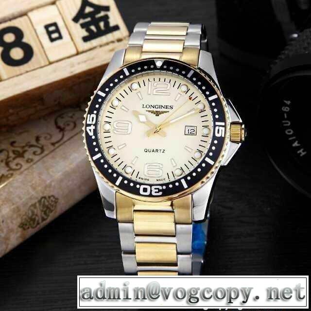 希少 2015 longines ロンジン 男性用腕時計 3針クロノグラフ 日付表示 8色可選
