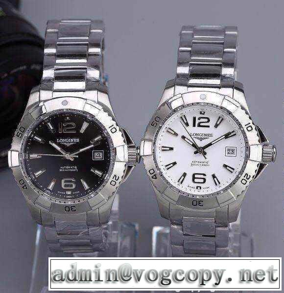 人気激売れ 2015 longines ロンジン 機械式（自動巻き）ムーブメント サファイヤクリスタル風防 男性用腕時計 2色可選