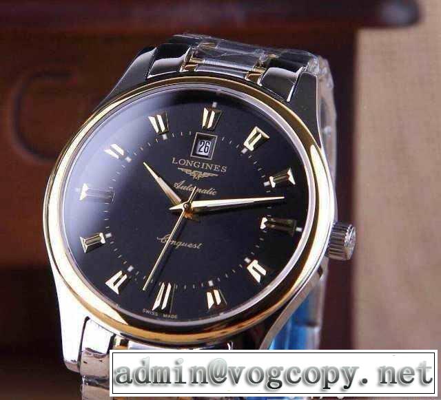 大人気☆NEW! 2015 longines ロンジン サファイヤクリスタル風防 輸入?クオーツ?ムーブメント 男性用腕時計 2色可選