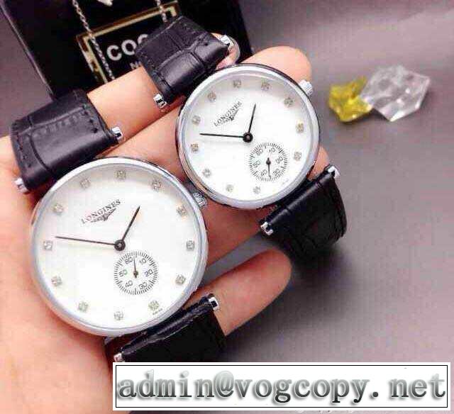 2015 個性派 longines ロンジン クオーツ?ムーブメント 恋人腕時計 5色可選