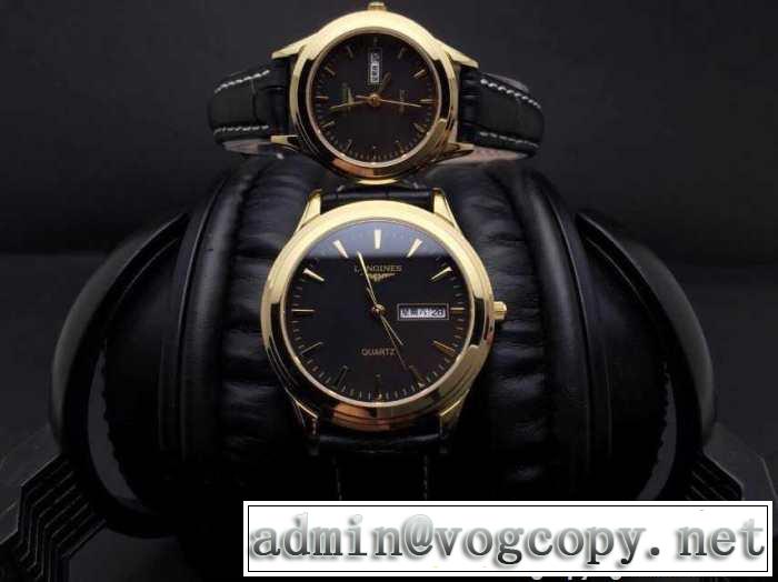 存在感◎ 2015 longines ロンジン 輸入?クオーツ?ムーブメント サファイヤクリスタル風防 恋人腕時計 6色可選