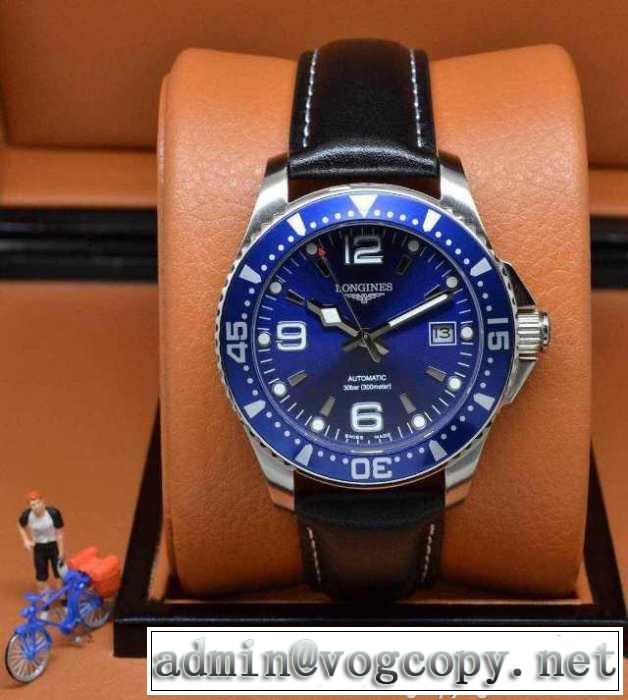 高級感溢れるデザイン 2015 longines ロンジン 機械式（自動巻き）ムーブメント サファイヤクリスタル風防 男性用腕時計 9色可選