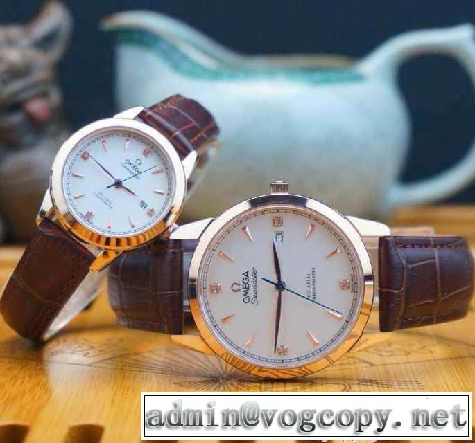 高級感溢れるデザイン 2015 omega オメガ クオーツ?ムーブメント サファイヤクリスタル風防 恋人腕時計 6色可選