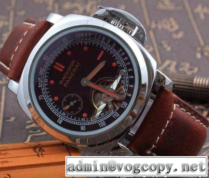 大特価 2015 panerai パネライ tourbillon トゥールビヨン 男性用腕時計 3針クロノグラフ 機械式（自動巻き）ムーブメント ミネラルガラス 6色可選