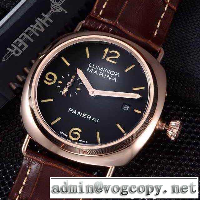 個性派 2015 panerai パネライ 機械式（自動巻き）ムーブメント 男性用腕時計 6色可選