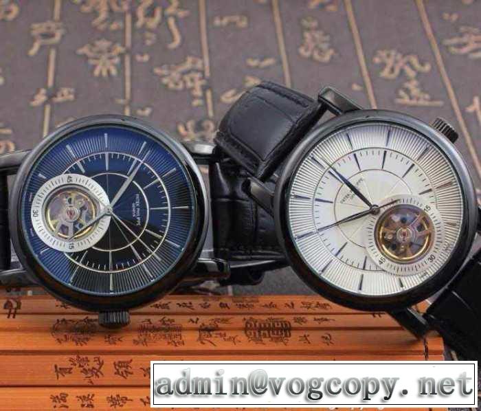 抜群の雰囲気が作れる! 2015 patek philippe パテックフィリップ ミネラルガラス 機械式（自動巻き） 男性用腕時計 2色可選