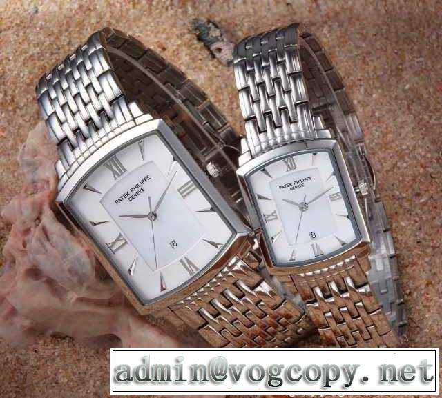 一味違うケーブル編みが魅力満点 2015 patek philippe パテックフィリップ 日本製クオーツ ステンレス 恋人腕時計 6色可選