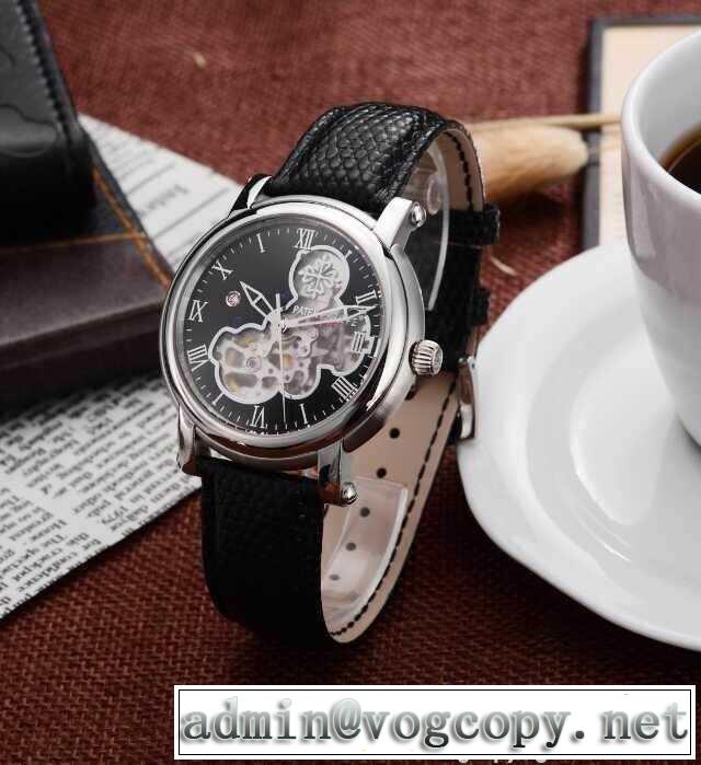 絶大な人気を誇る 2015 patek philippe パテックフィリップ サファイヤクリスタル風防 機械式（自動巻き）3針クロノグラフ 男性用腕時計 2色可選