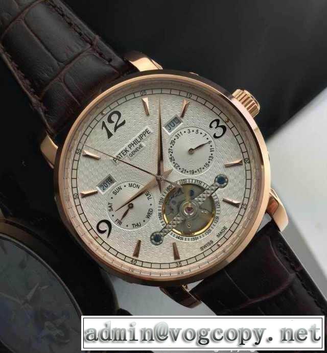 注目のアイテム 2015 patek philippe パテックフィリップ 5針クロノグラフ 男性用腕時計 6色可選