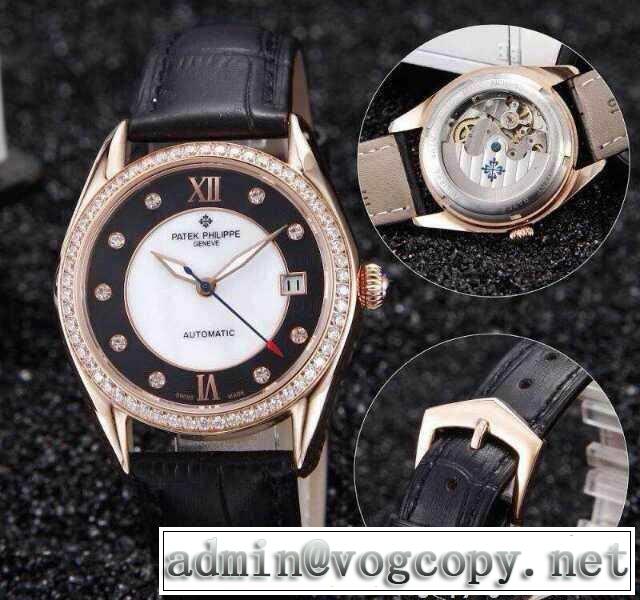 2015 人気 ランキング patek philippe パテックフィリップ サファイヤクリスタル風防 機械式（自動巻き）ムーブメント 女性用腕時計 8色可選