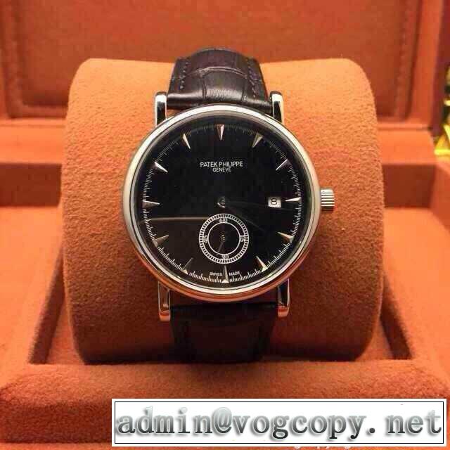 魅力的 2015 patek philippe パテックフィリップ 機械式（自動巻き）男性用腕時計 2色可選