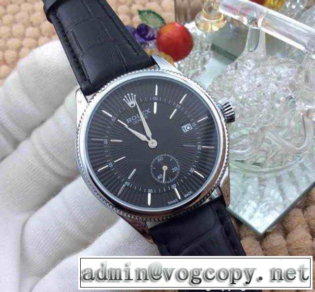 耐久性に優れ 2015 rolex ロレックス ミネラルガラス クオーツ?ムーブメント 男性用腕時計 7色可選 39mm