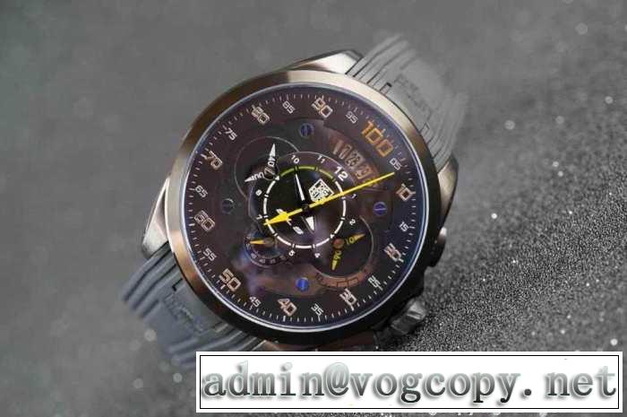 大特価 2015 tag heuer タグホイヤー オリジナル　クオーツ?ムーブメント ラバー 6針クロノグラフ 男性用腕時計 2色可選