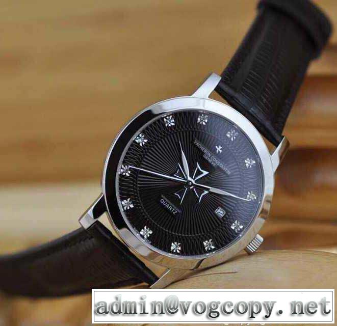 首胸ロゴ 2015 vacheron constantin ヴァシュロン?コンスタンタン サファイヤクリスタル風防 輸入?クオーツ?ムーブメント 316lステンレス 男性用腕時計 2色可選