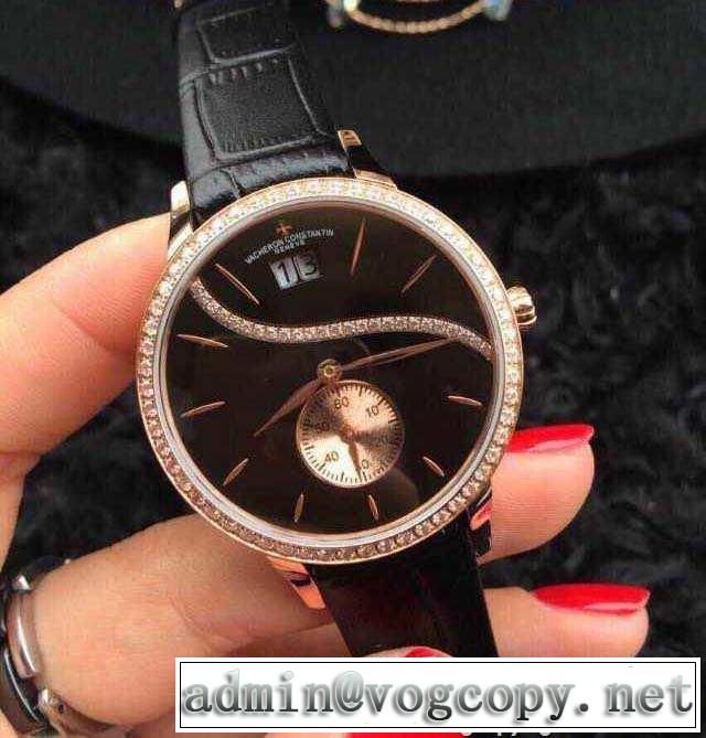 人気商品 2015 vacheron constantin ヴァシュロン?コンスタンタン サファイヤクリスタル風防 スイス クオーツ ムーブメント 日付表示 女性用腕時計 9色可選