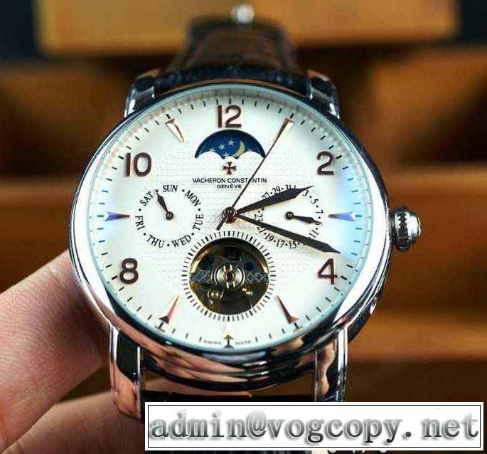 存在感◎ 2015 vacheron constantin ヴァシュロン?コンスタンタン tourbillon トゥールビヨン 機械式（自動巻き） 男性用腕時計 4色可選