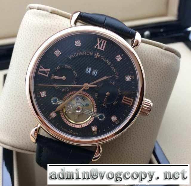 人気が爆発 2015 vacheron constantin ヴァシュロン?コンスタンタン 機械式（自動巻き） 316lステンレス ーティングガラス 男性用腕時計 4色可選