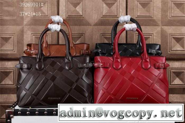 2015 首胸ロゴ burberry バーバリー レディースバッグ 4色可選 39269101