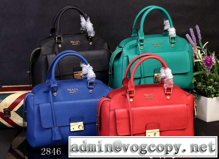 2015春夏 【激安】 prada プラダ ハンドバッグ 2846 4色可選
