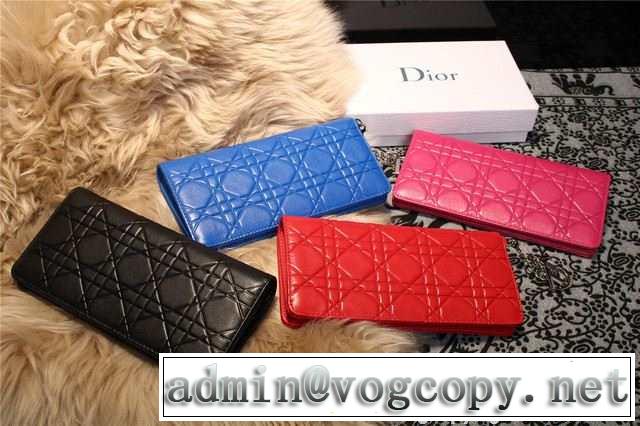2015 大人気☆new!! dior ディオール レディース財布 スナップボタン式開閉 4色可選 m1875
