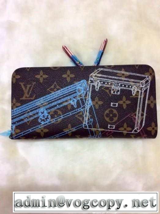 2015 ★安心★追跡付 louis vuitton ルイ ヴィトン ファスナー開閉 レディース財布