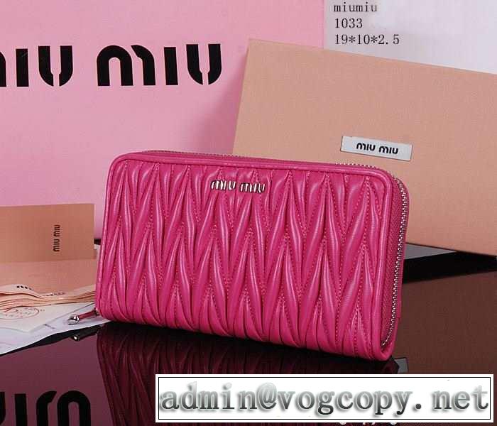 SALE開催 2015春夏 miumiu ミュウミュウ 財布 1033