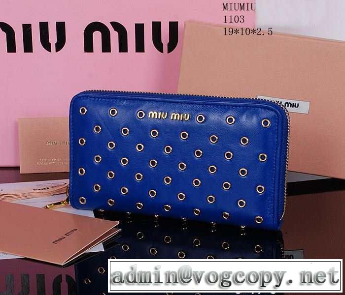 めちゃくちゃお得 2015春夏 miumiu ミュウミュウ 財布 1103