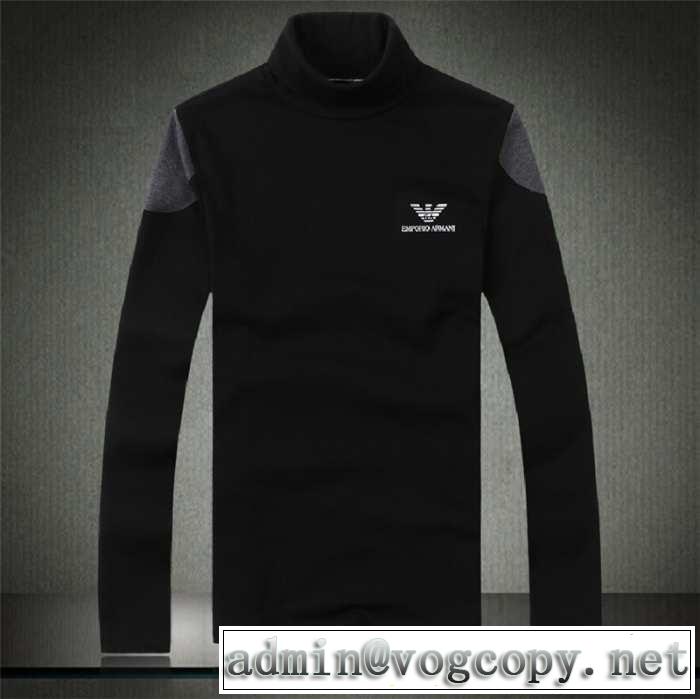 超人気美品◆ 2015 armani アルマーニ 長袖tシャツ
