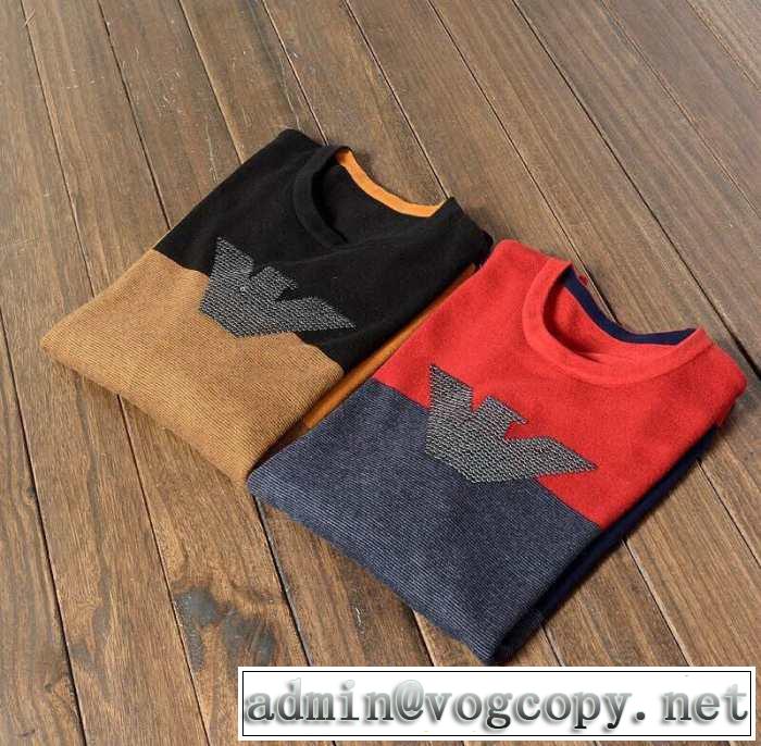 お買得 2015 armani アルマーニ ニットウェア 2色可選