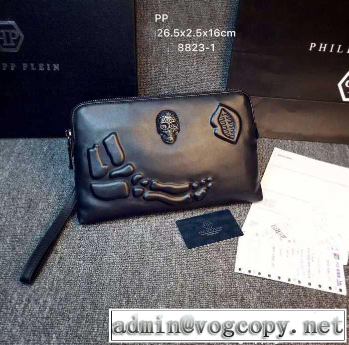 2016 完売品！  フィリッププレイン PHILIPP PLEIN ビジネスケース 8823-1