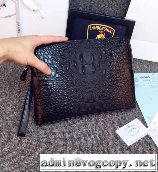 2016プレゼントに  プラダ PRADA ポーチ 2色可選 3440-4