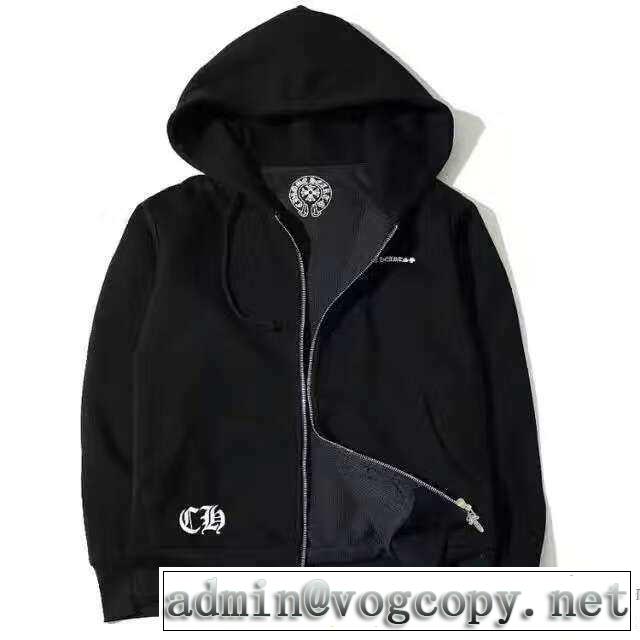  首胸ロゴ 2016秋冬  クロムハーツCHROME HEARTS ブルゾン男女兼用