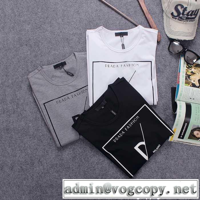 2016秋冬 プラダ PRADA 雑誌掲載アイテム 長袖Tシャツ 3色可選