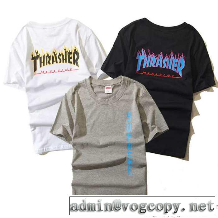 大活躍　SUPREME 存在感のある　半袖tシャツ 2016春夏 3色可選