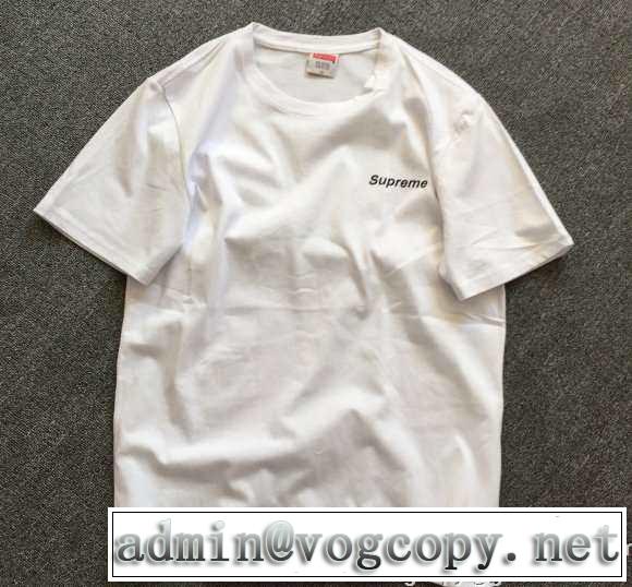 快適にSUPREME 半袖Tシャツ 2016春夏 2色可選 魅力的なアイテム