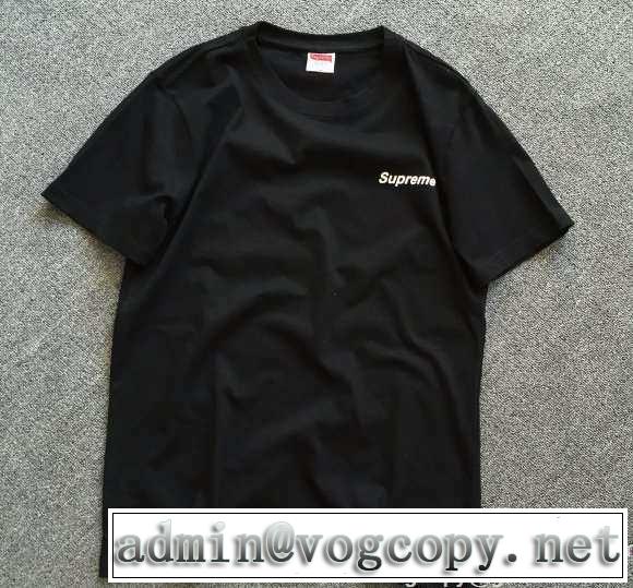 快適にSUPREME 半袖Tシャツ 2016春夏 2色可選 魅力的なアイテム