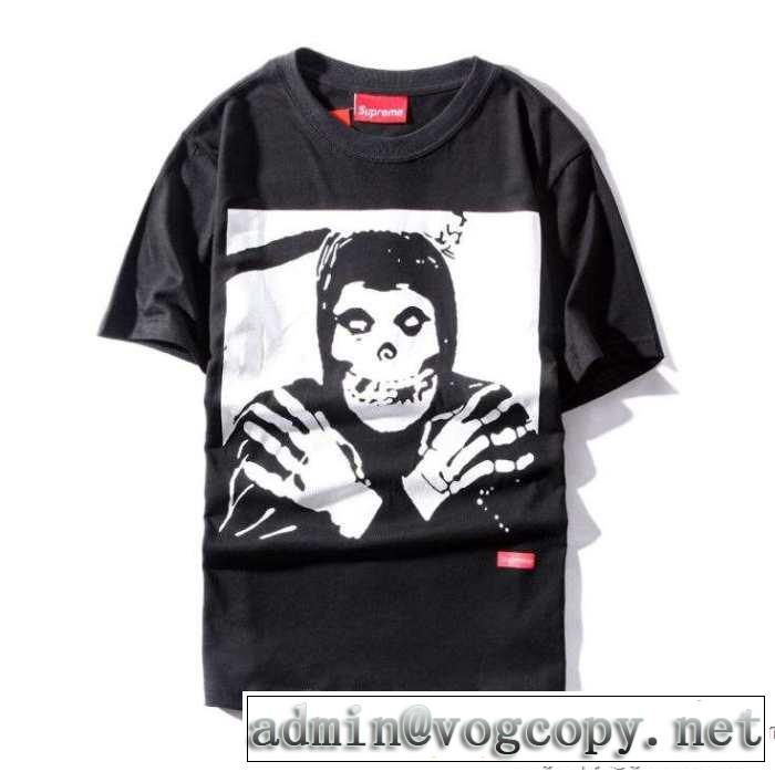 SUPREME やさしい手触りの半袖Tシャツ 2016春夏 プレゼントにもオススメ