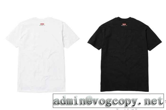 軽めの肌触りと程良い　シュプリーム 半袖tシャツ 2色可選 スタイルを演出するアイテム