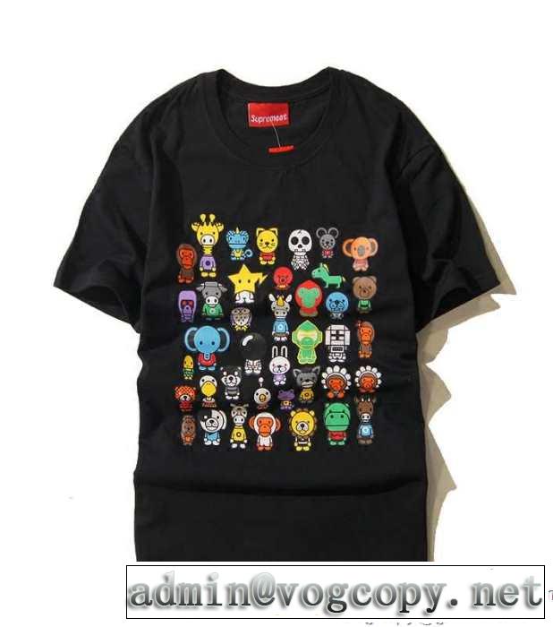 新作　2016春夏シュプリーム 個性的な半袖Tシャツ 2色可選 シンプルなスタイル