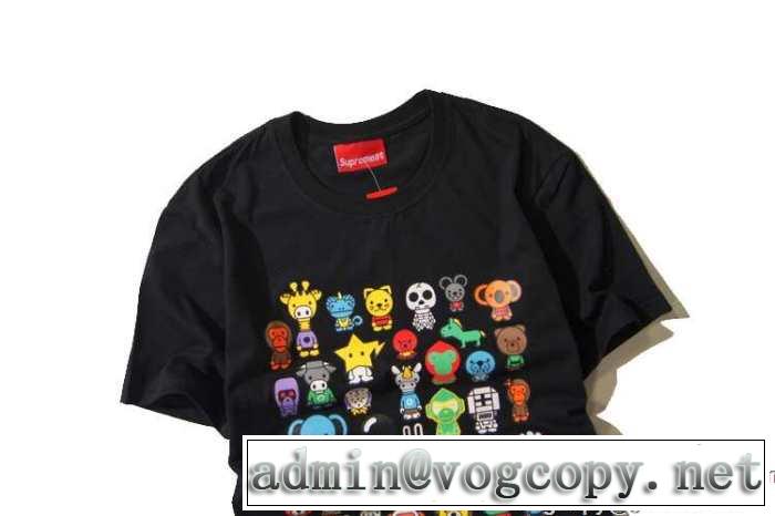 新作　2016春夏シュプリーム 個性的な半袖Tシャツ 2色可選 シンプルなスタイル