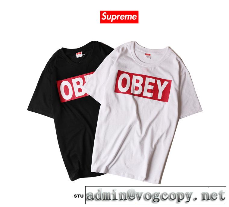 海外セレブ定番愛用 2016 シュプリーム SUPREME 半袖Tシャツ 2色可選 男女兼用