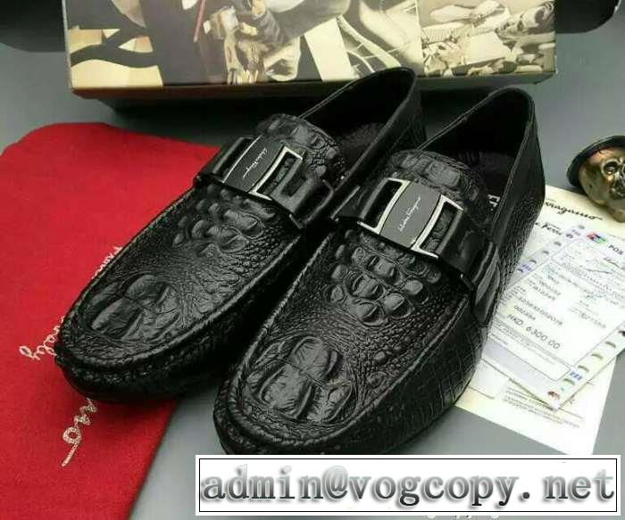 お洒落な2016春夏ferragamo サルヴァトーレフェラガモ 非常に軽量　カジュアルシューズ 革靴.