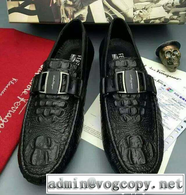 お洒落な2016春夏ferragamo サルヴァトーレフェラガモ 非常に軽量　カジュアルシューズ 革靴.