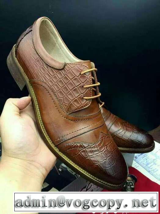 完売品　2016春夏 ferragamo サルヴァトーレフェラガモ クッション性がありレザーシューズ靴.