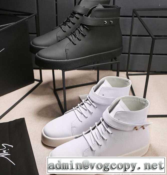 主役になる存在感 2016秋冬 ジュゼッペ ザノッティ GIUSEPPE ZANOTTI ハイトップシューズ 2色可選