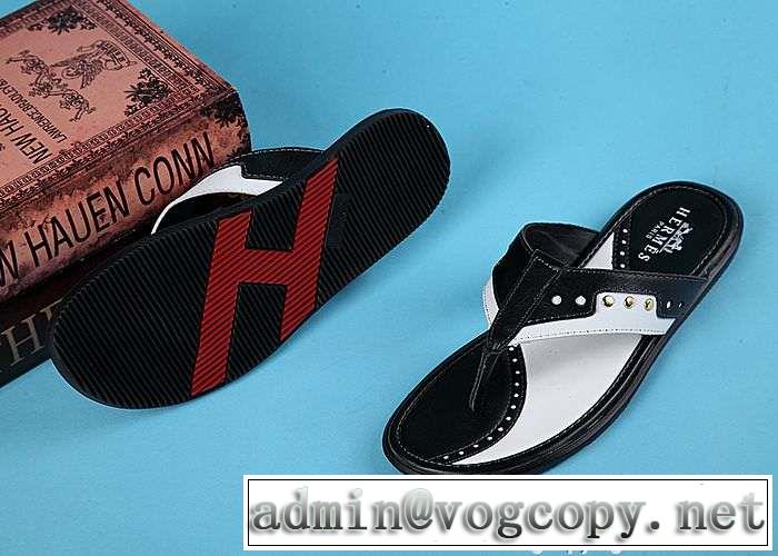 高級感を漂わせる 2016春夏 hermes エルメス 軽量で柔らかいトングサンダル 3色可選.