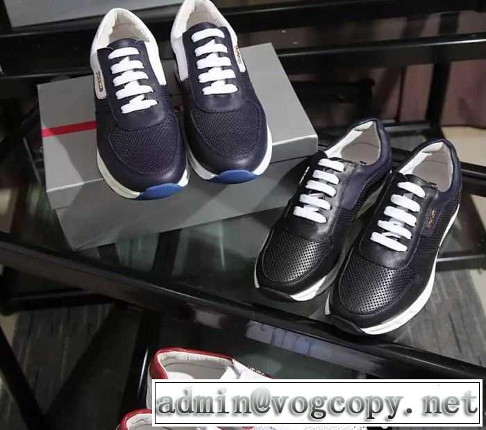 派手 2016 PRADA プラダ ランニングシューズ 2色可選